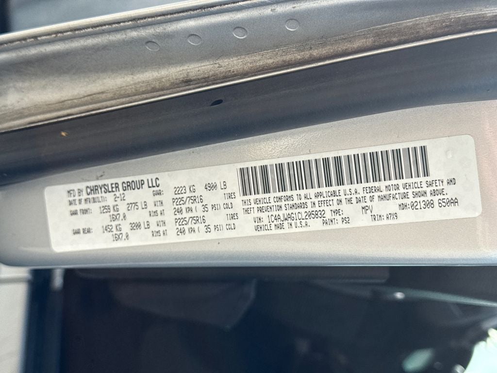 2012 Jeep Wrangler Sport