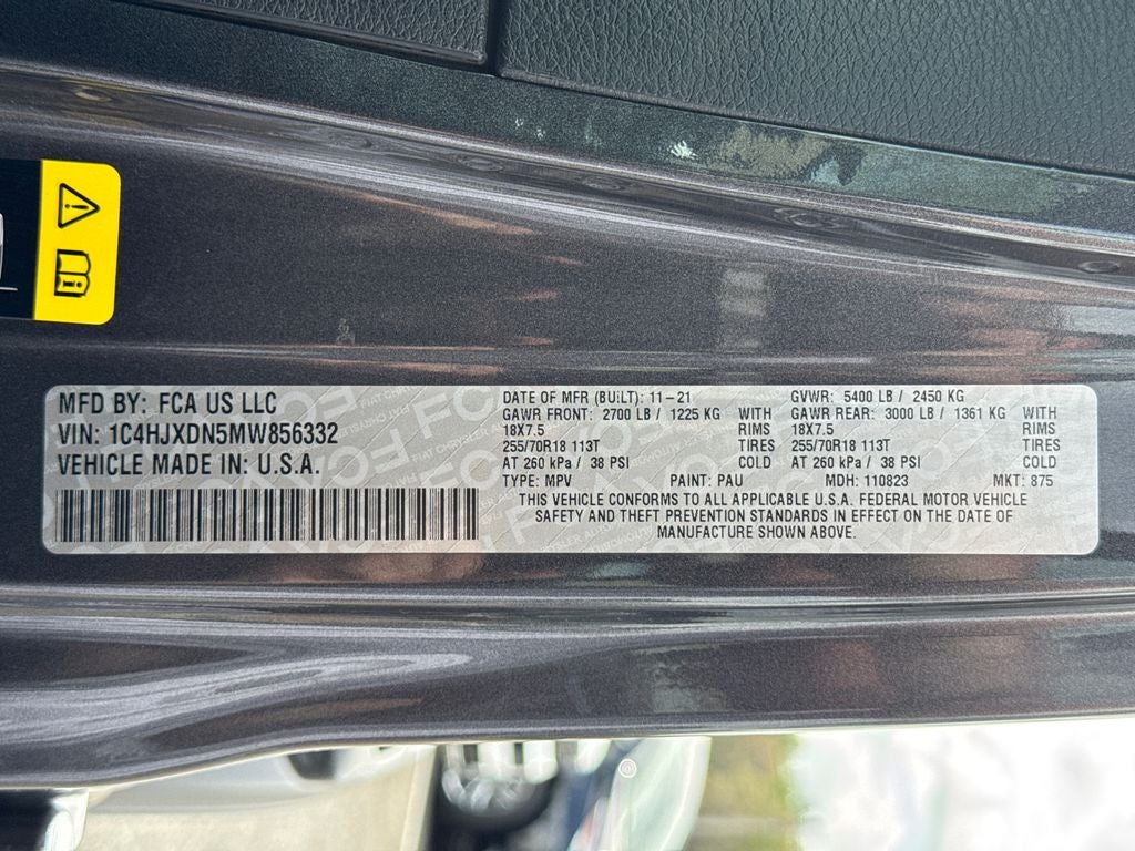 2021 Jeep Wrangler Unlimited Sport Altitude