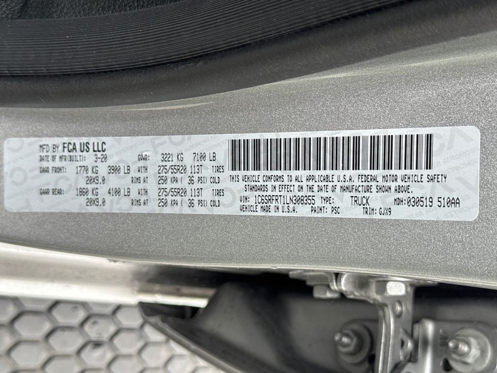 2020 RAM 1500 Laramie
