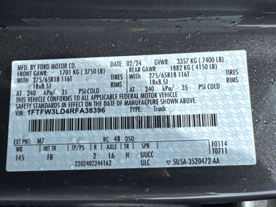 2024 Ford F-150 XLT