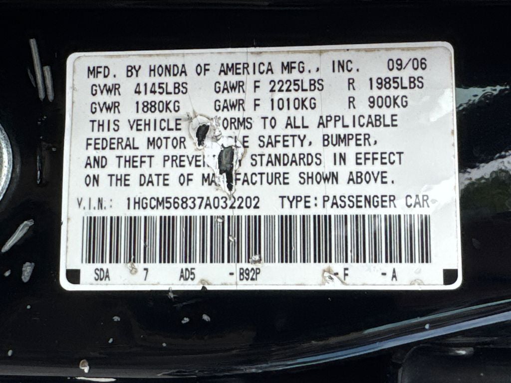 2007 Honda Accord EX-L
