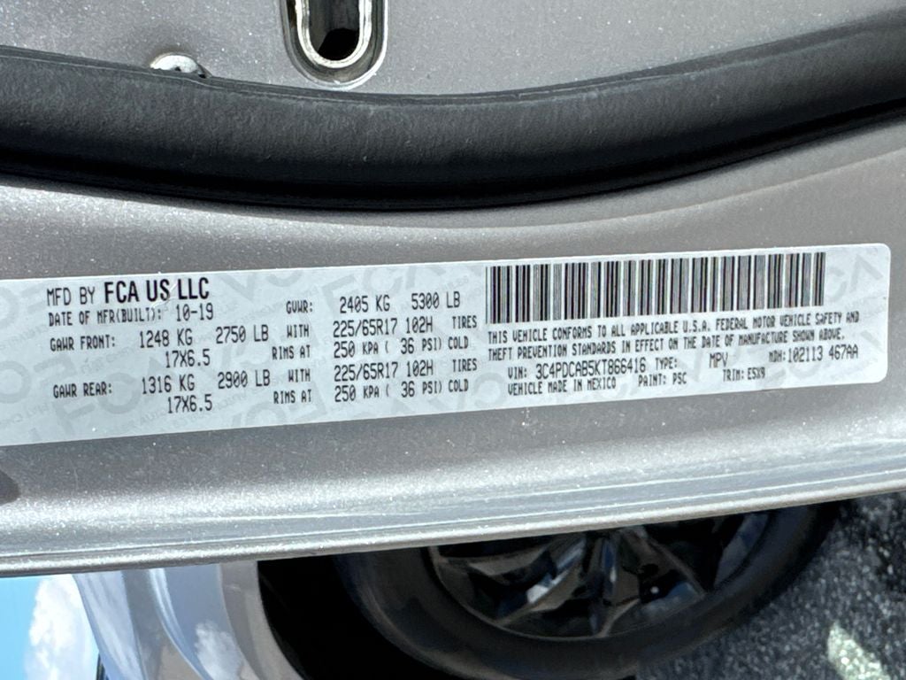 2019 Dodge Journey SE