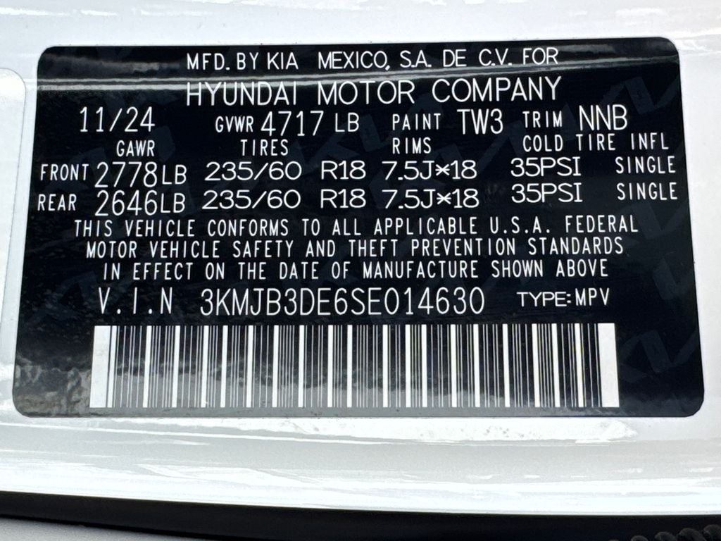 2025 Hyundai Tucson SEL