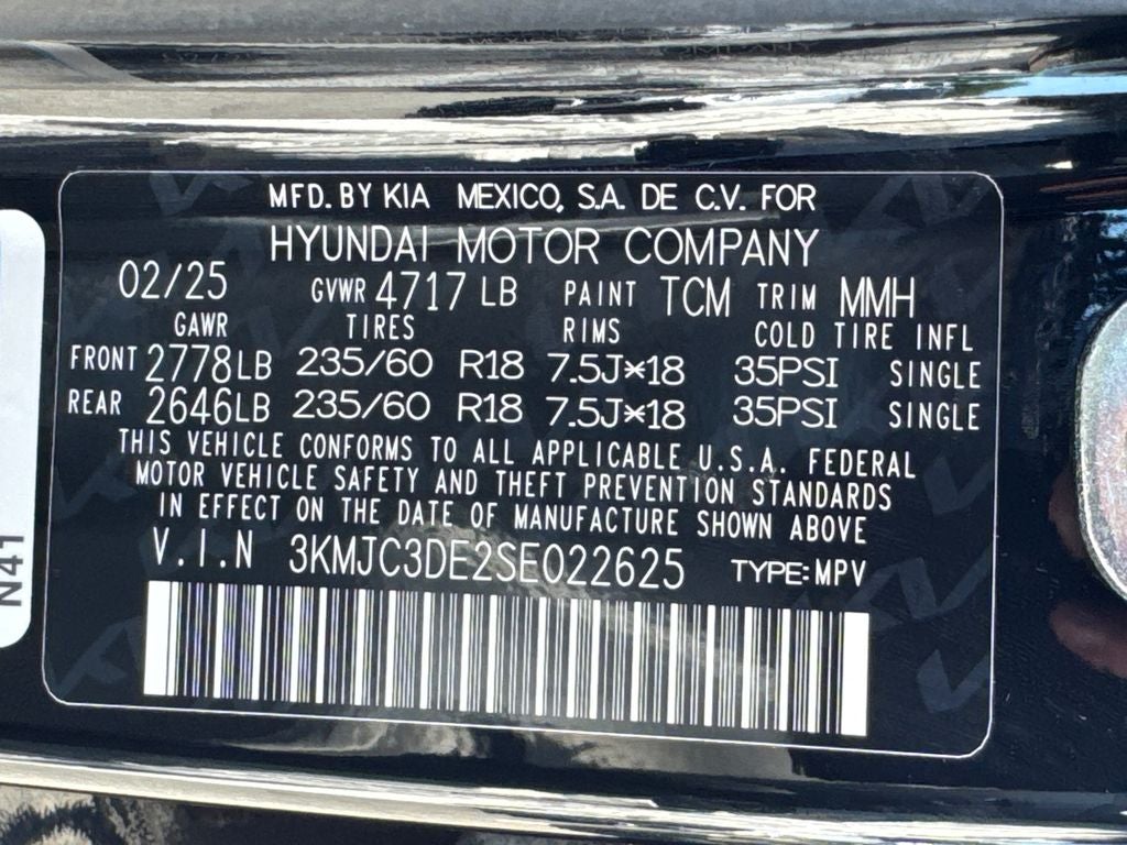 2025 Hyundai Tucson SEL Convenience