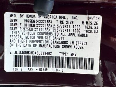 2014 Honda CR-V LX