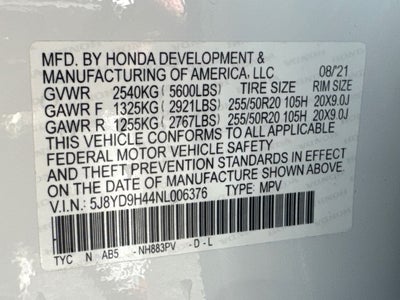 2022 Acura MDX Technology