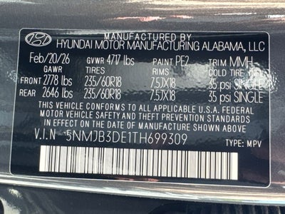 2026 Hyundai Tucson SEL