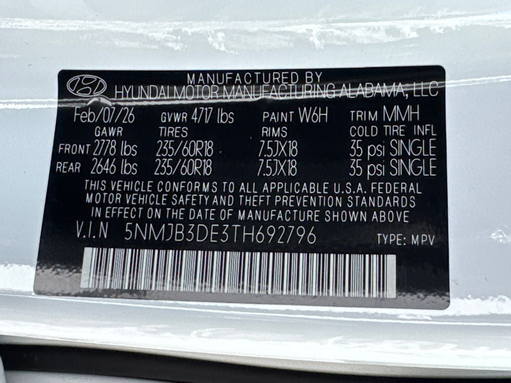 2026 Hyundai Tucson SEL