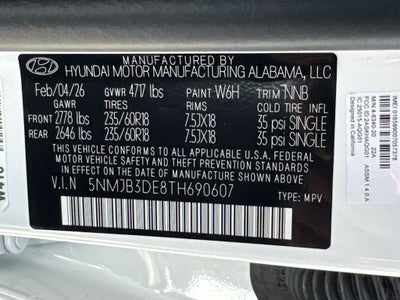 2026 Hyundai Tucson SEL
