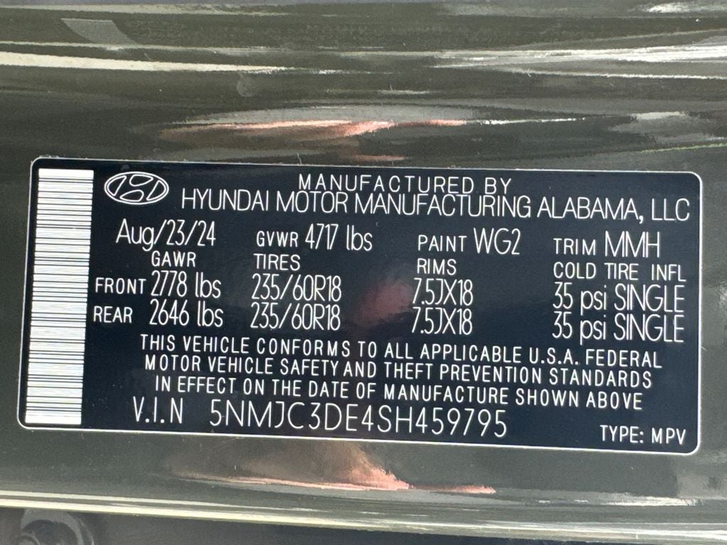 2025 Hyundai Tucson SEL Convenience