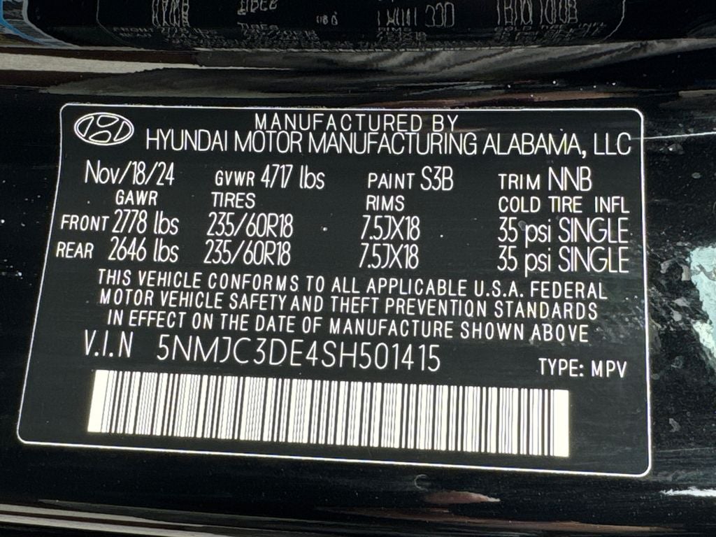 2025 Hyundai Tucson SEL Convenience