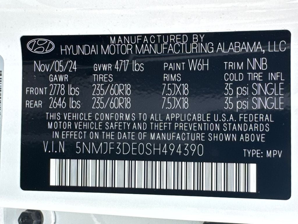2025 Hyundai Tucson XRT