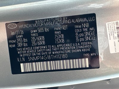 2026 Hyundai Santa Fe Hybrid SE