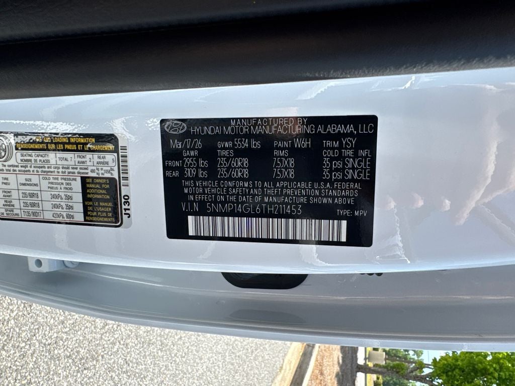 2026 Hyundai Santa Fe SE