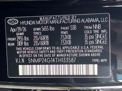2026 Hyundai Santa Fe Hybrid SEL