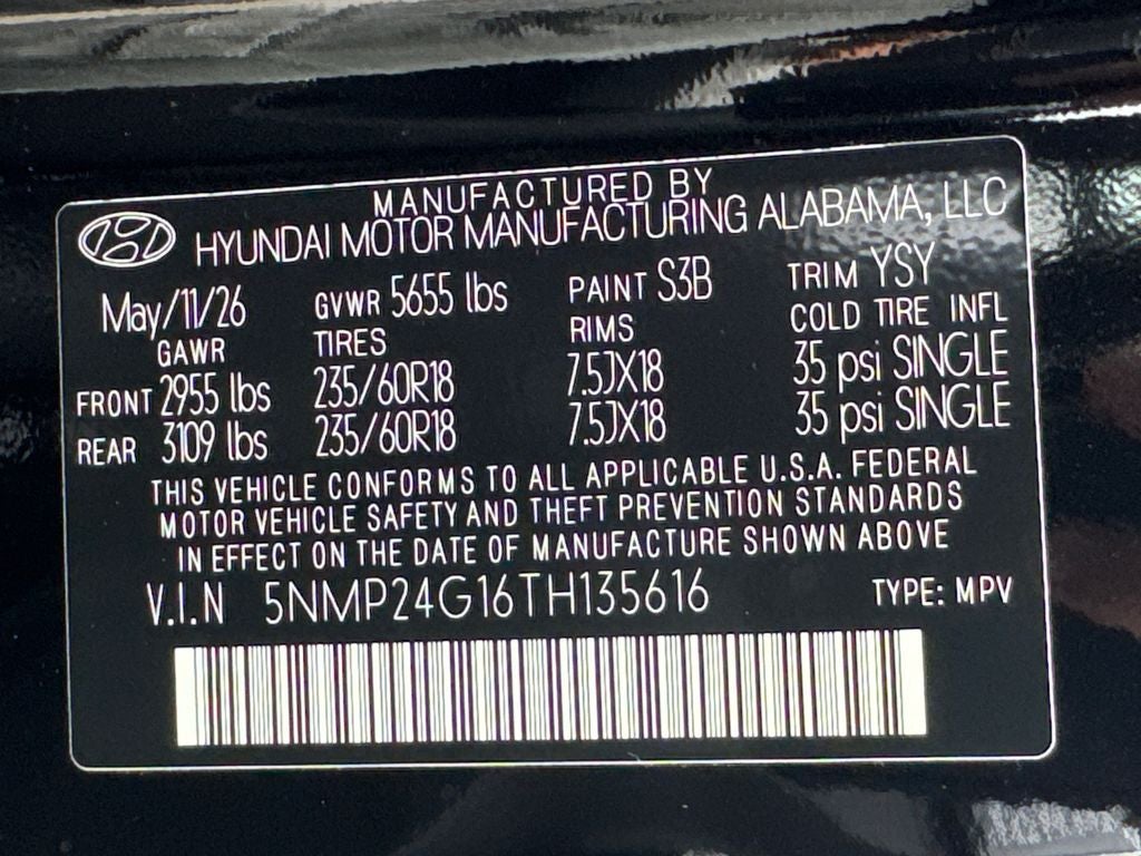 2026 Hyundai Santa Fe Hybrid SEL