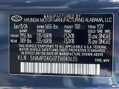 2026 Hyundai Santa Fe Hybrid SEL