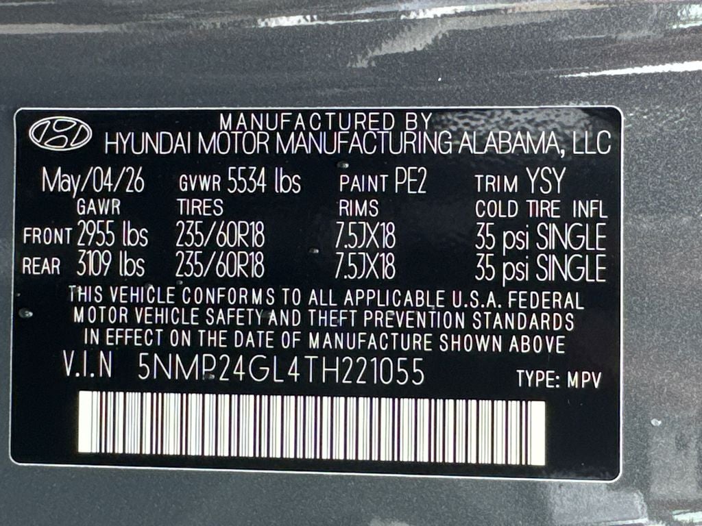 2026 Hyundai Santa Fe SEL