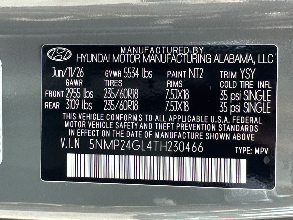 2026 Hyundai Santa Fe SEL
