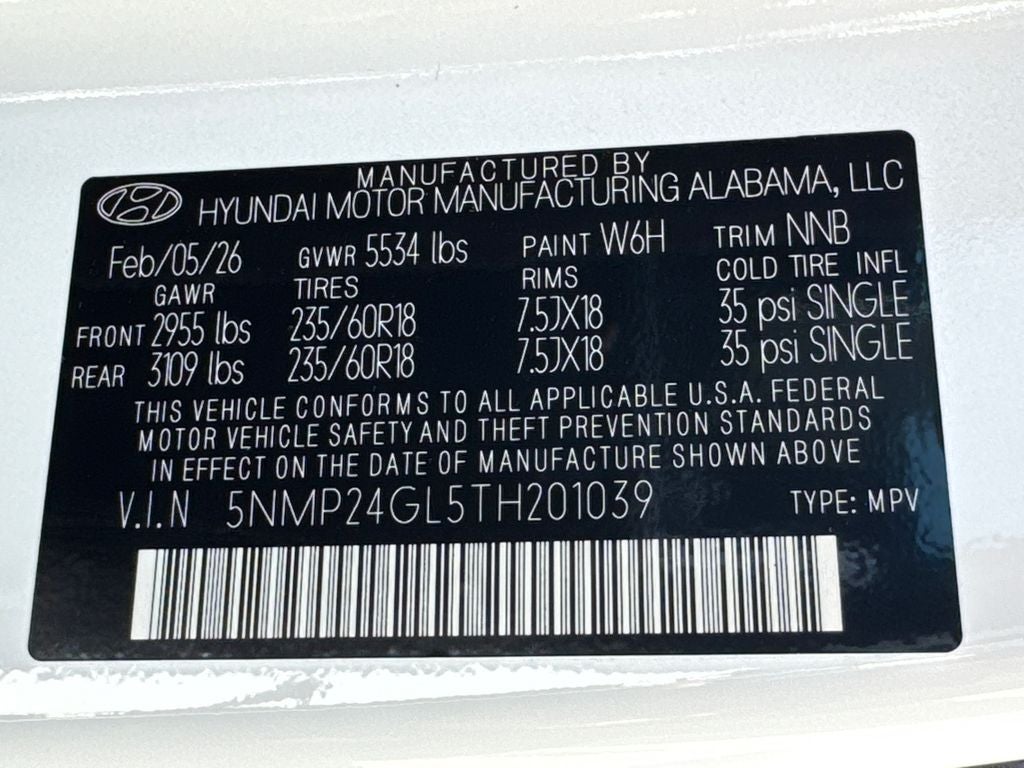 2026 Hyundai Santa Fe SEL