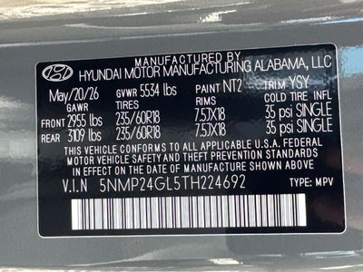 2026 Hyundai Santa Fe SEL
