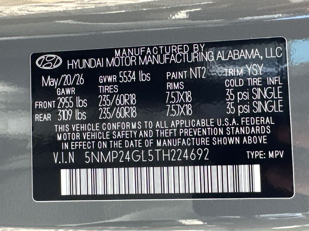 2026 Hyundai Santa Fe SEL