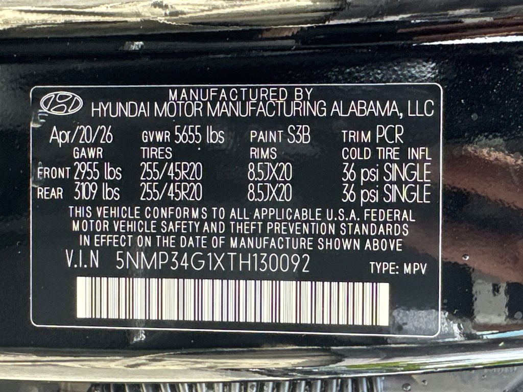 2026 Hyundai Santa Fe Hybrid Limited