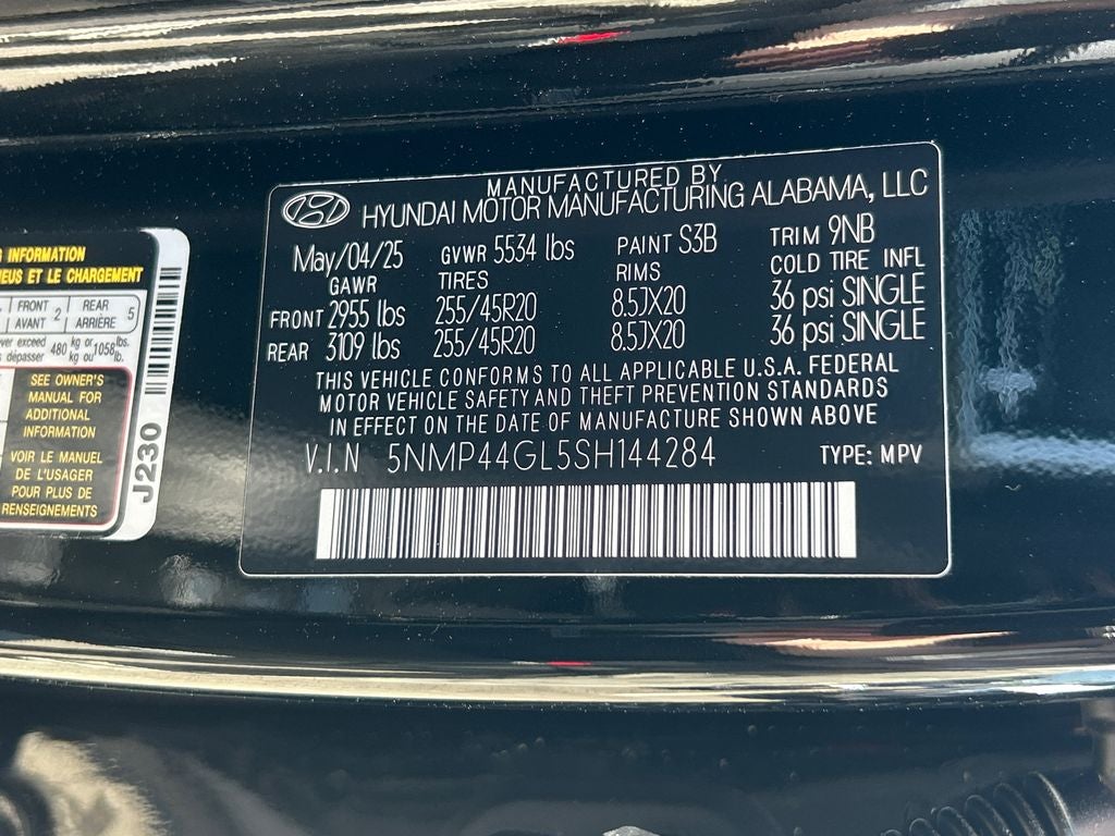 2025 Hyundai Santa Fe Limited