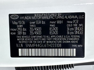 2026 Hyundai Santa Fe Limited