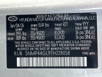 2026 Hyundai Santa Fe Limited