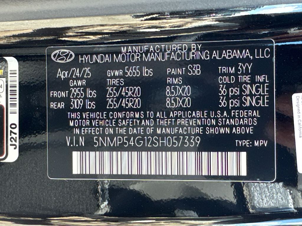 2025 Hyundai Santa Fe Hybrid Calligraphy