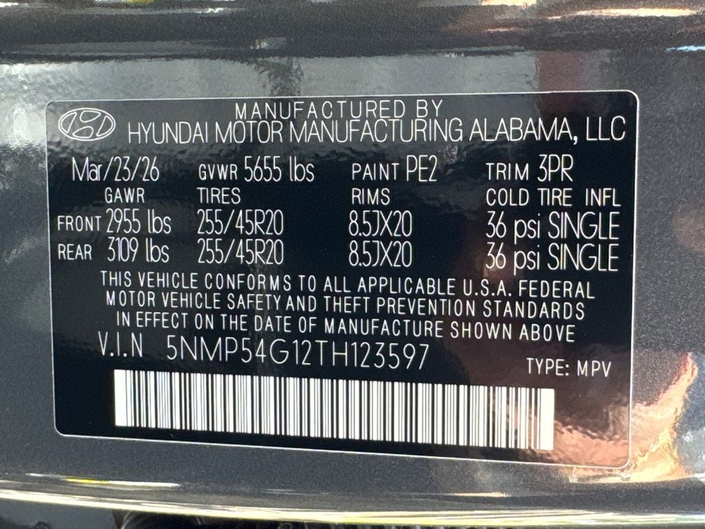 2026 Hyundai Santa Fe Hybrid Calligraphy