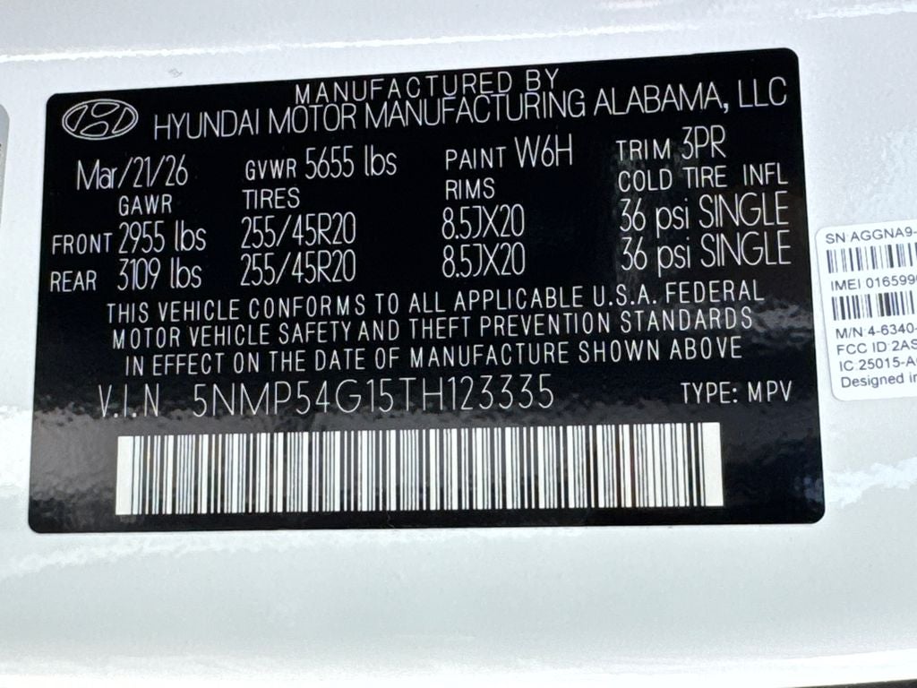 2026 Hyundai Santa Fe Hybrid Calligraphy