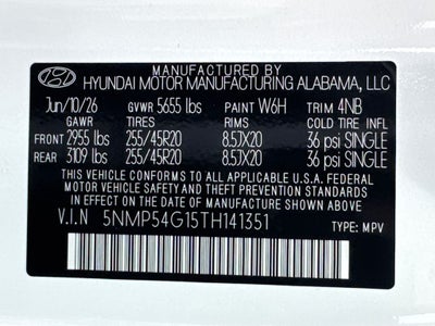 2026 Hyundai Santa Fe Hybrid Calligraphy