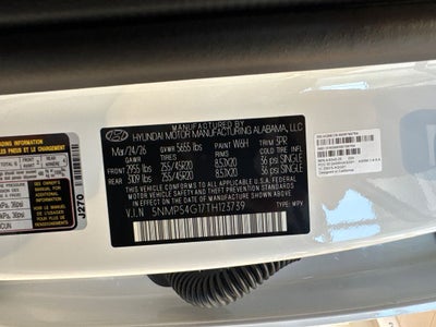 2026 Hyundai Santa Fe Hybrid Calligraphy