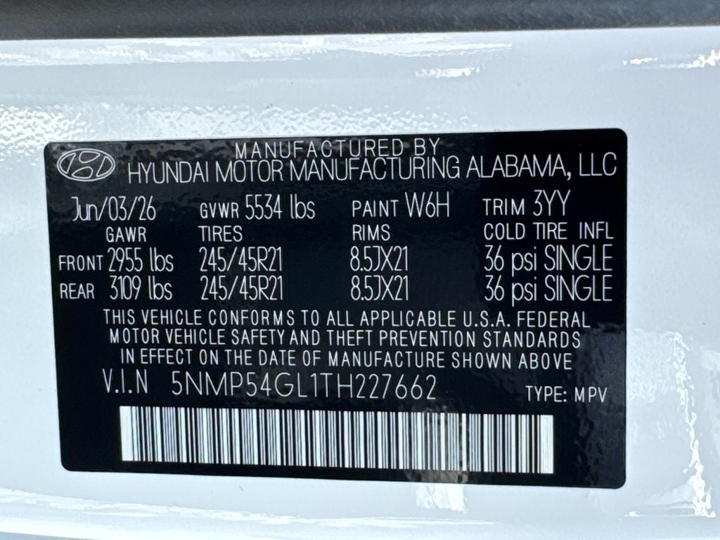 2026 Hyundai Santa Fe Calligraphy