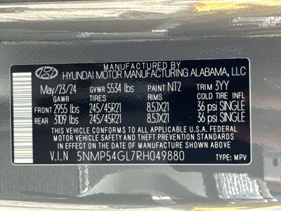 2024 Hyundai Santa Fe Calligraphy