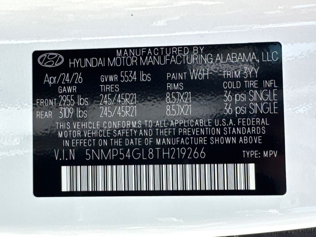 2026 Hyundai Santa Fe Calligraphy