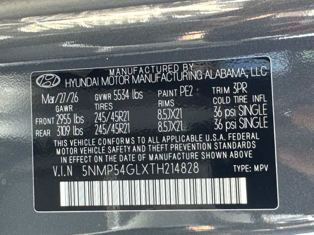 2026 Hyundai Santa Fe Calligraphy