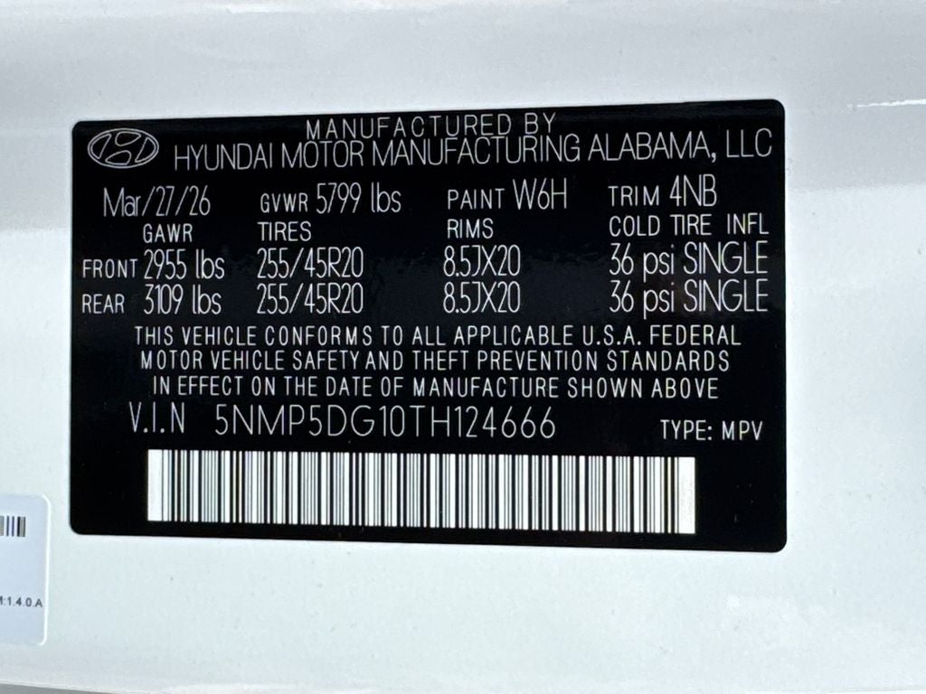 2026 Hyundai Santa Fe Hybrid Calligraphy