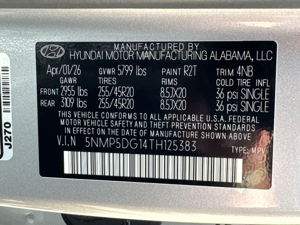 2026 Hyundai Santa Fe Hybrid Calligraphy