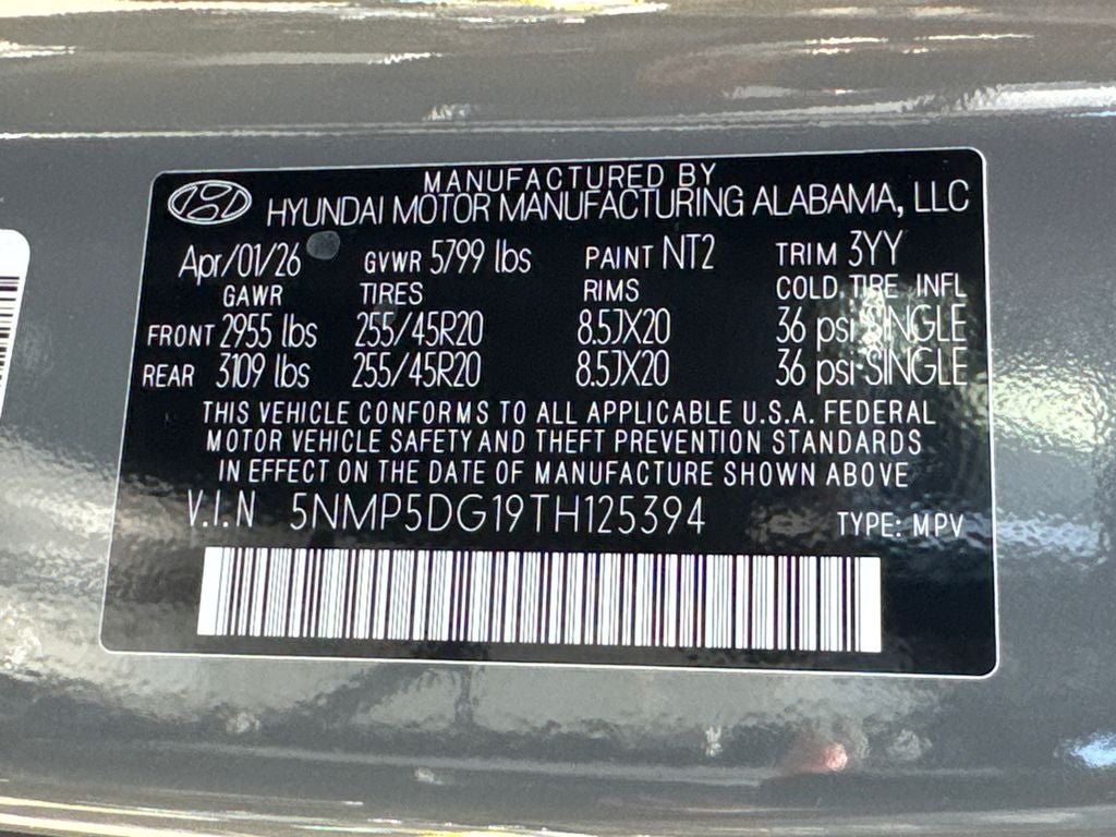 2026 Hyundai Santa Fe Hybrid Calligraphy