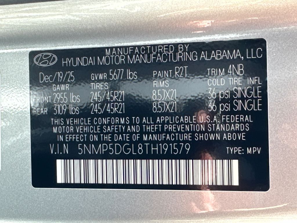2026 Hyundai Santa Fe Calligraphy