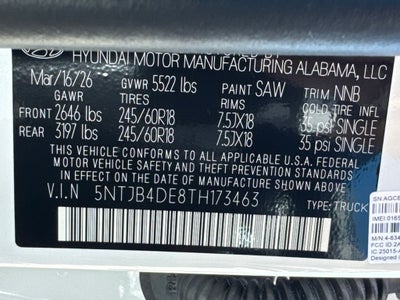 2026 Hyundai Santa Cruz SEL