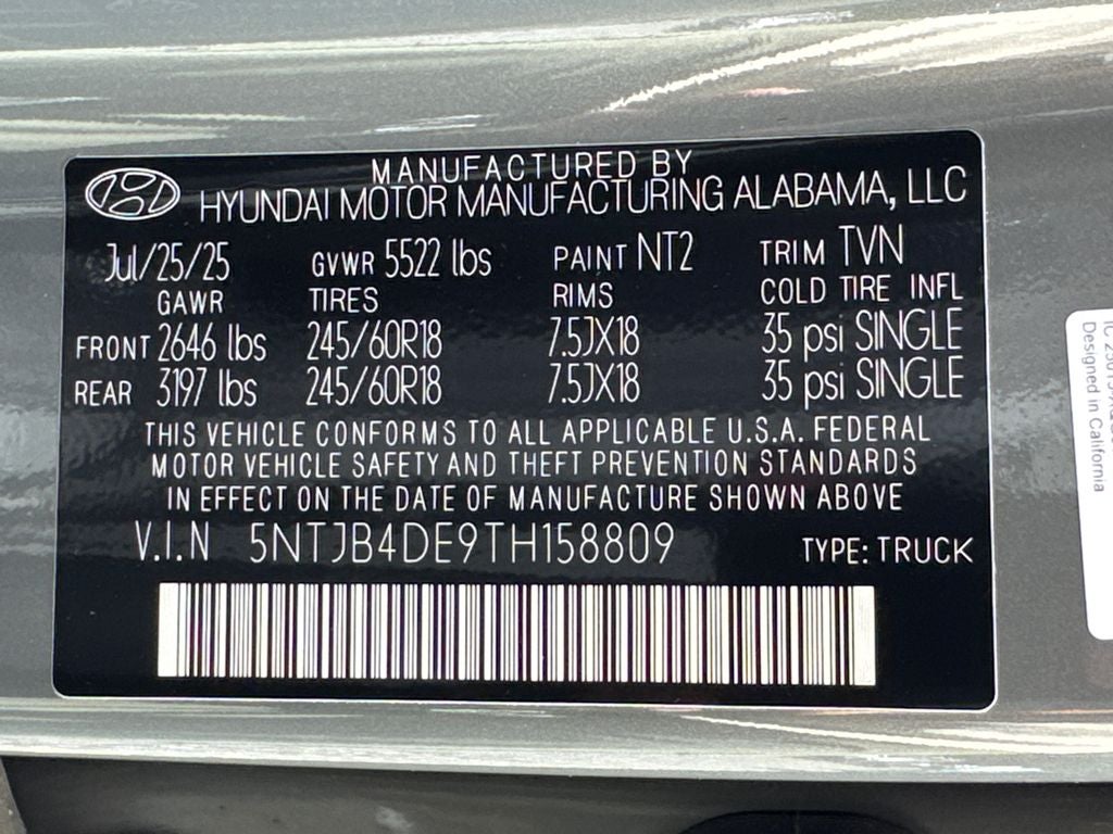 2026 Hyundai Santa Cruz SEL