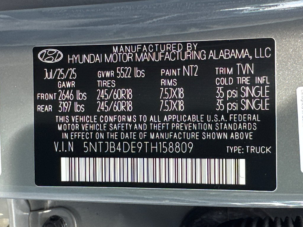 2026 Hyundai Santa Cruz SEL