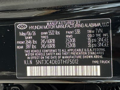 2026 Hyundai Santa Cruz SEL