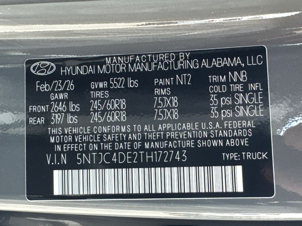 2026 Hyundai Santa Cruz SEL