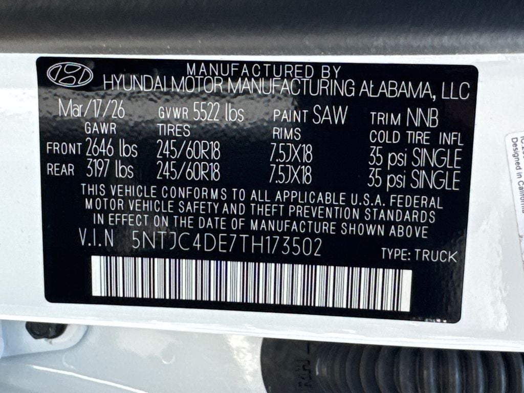 2026 Hyundai Santa Cruz SEL