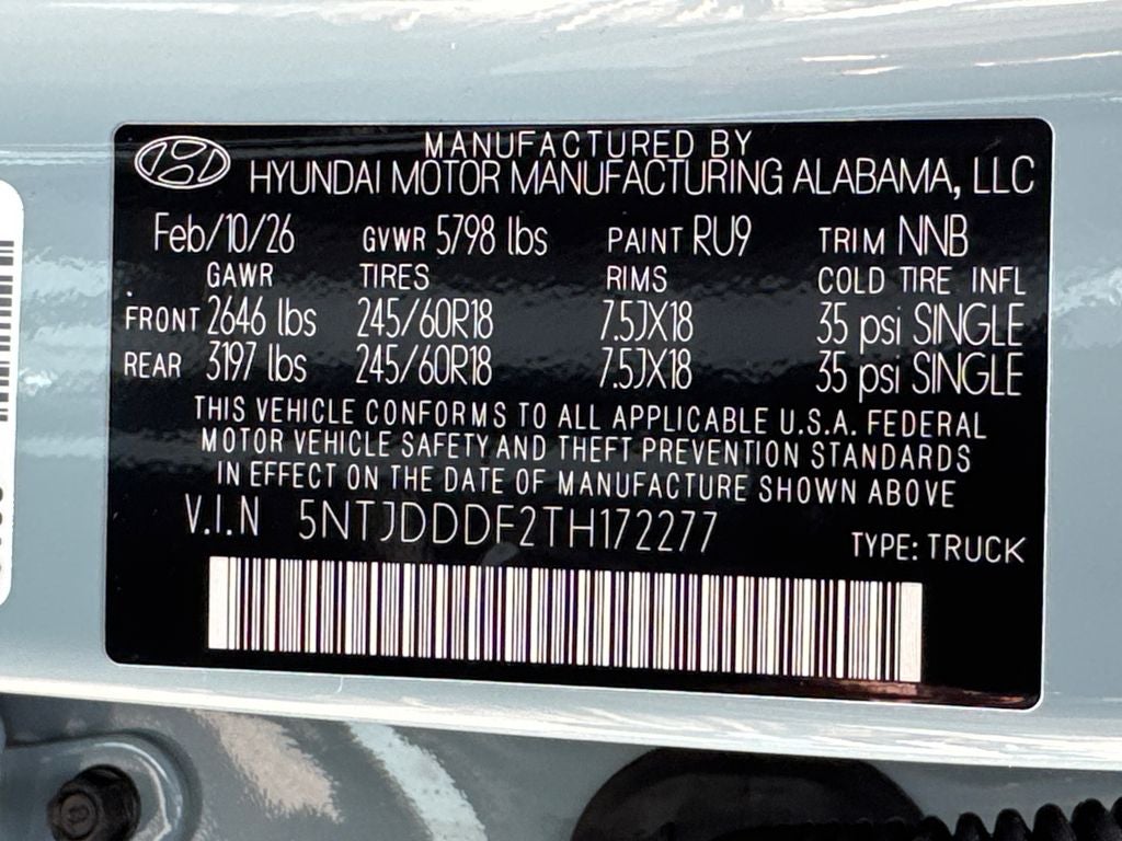 2026 Hyundai Santa Cruz XRT